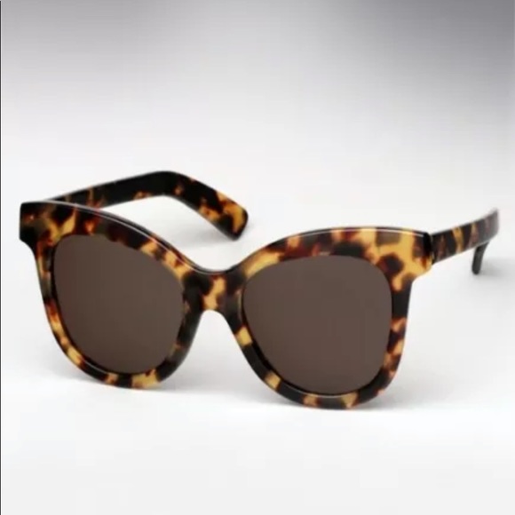Illesteva Holly Tortoise Cat-eye Sunglasses main image 3